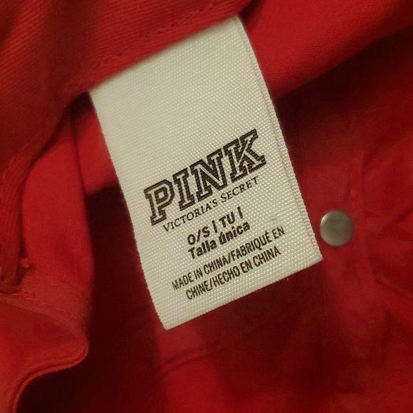 Victoria Secret Pink Red Hat - Picture 4 of 6